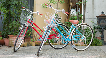 自転車レンタル無料